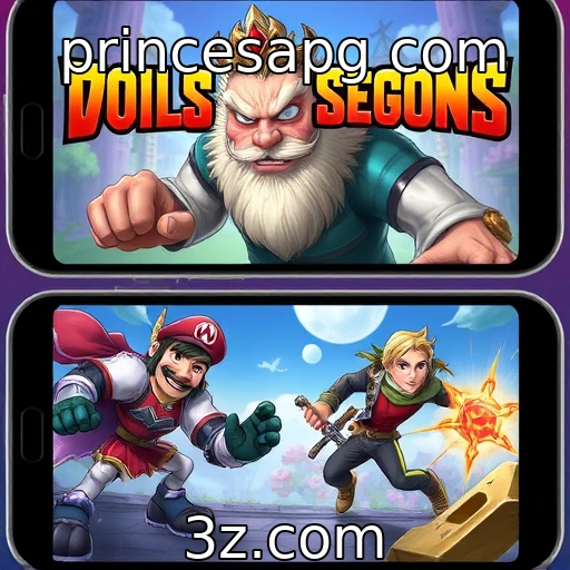 Tendências em jogos para dispositivos móveis - princesapg com